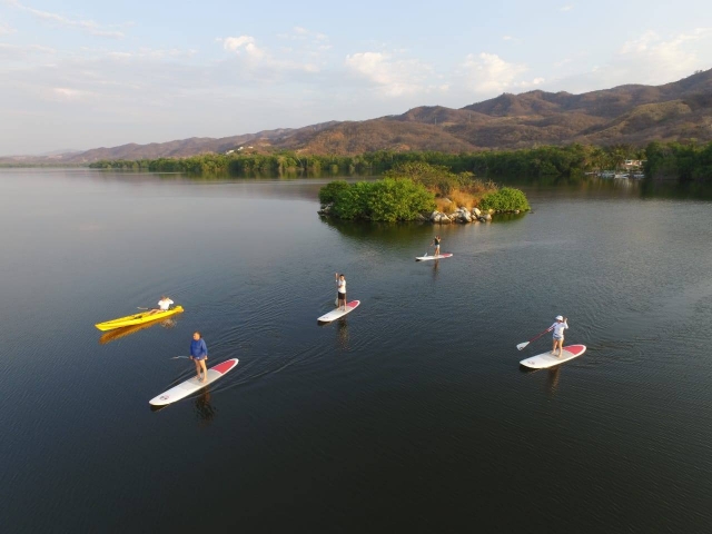 Visita guiada guiado en Paddte Surf en Puerto Escondido.