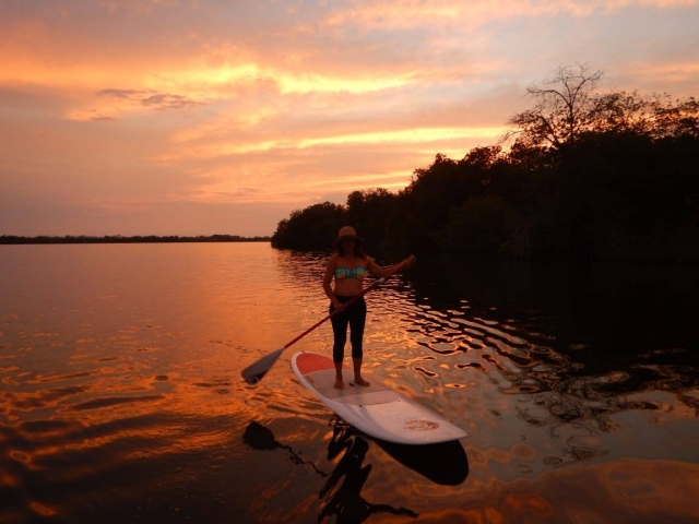 Disfruta de un atardecer de película.