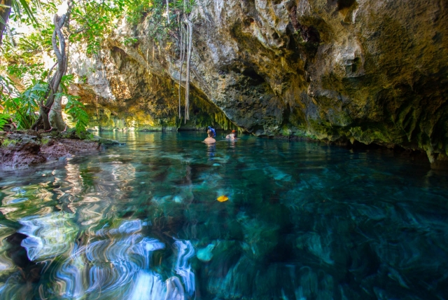 Cenote en Cancún