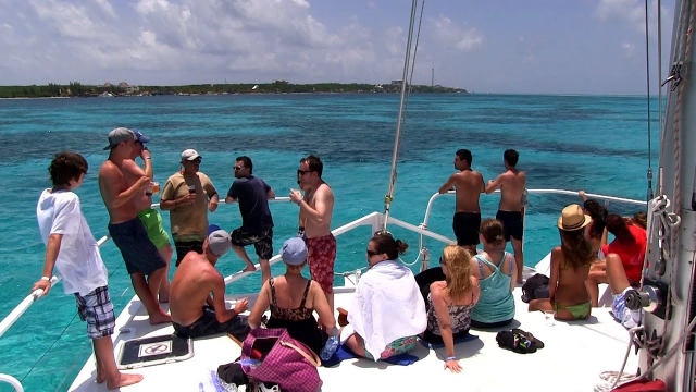 Barco en Isla Mujeternera