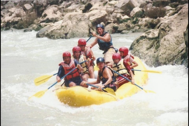 Rafting en río