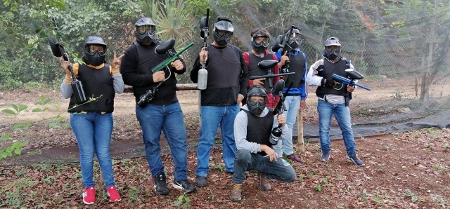 Paintball en grupo