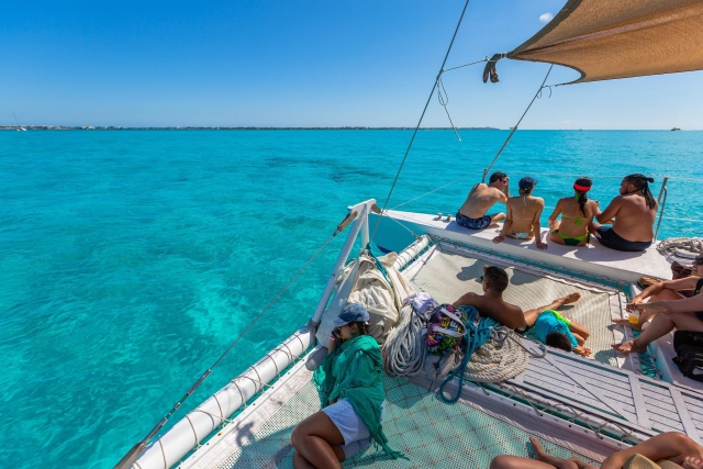 Barco en Isla Mujeternera