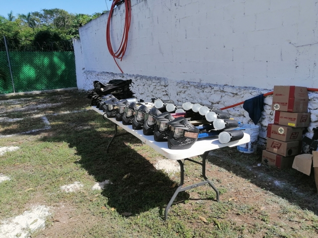 Prueba el equipo de Paintball