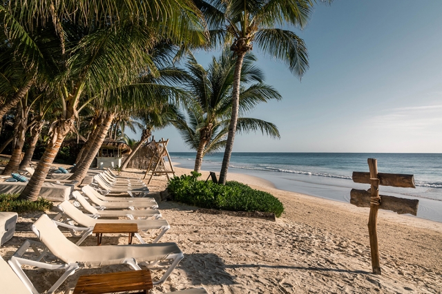 Playa en Tulum