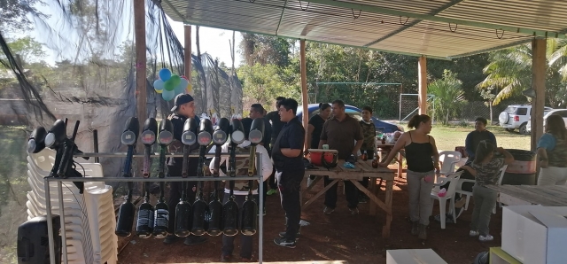 Trae a los más pequeños a una partida de Paintball