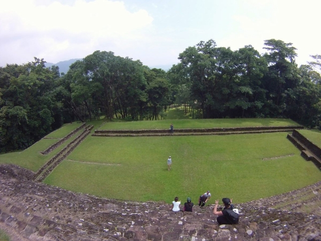 Zona arqueológica de Tabasco.