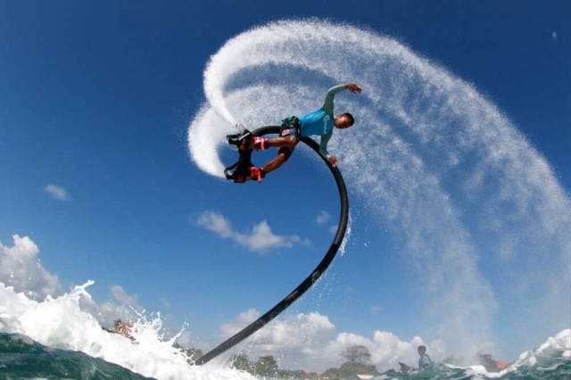 Flyboard en valte de bravo