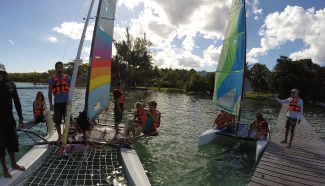 Alquila de barco en Bacalar