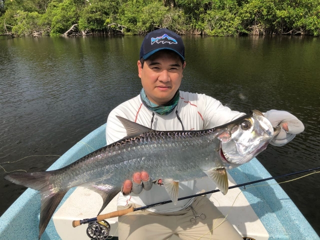 Pescando en los mejoternera ríos