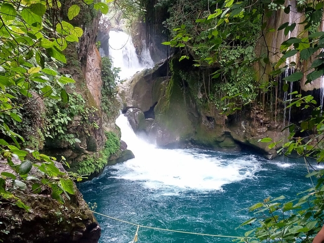 Cascadas en la huasteca
