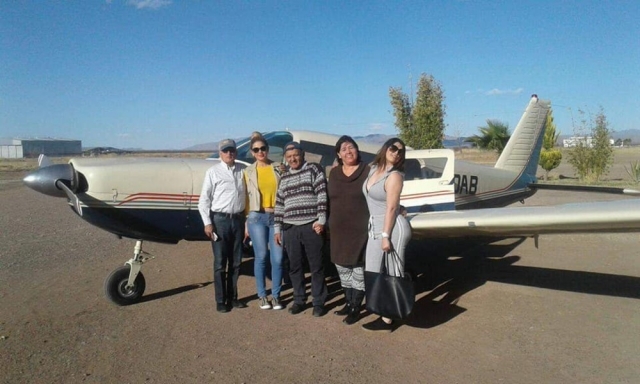 Vuelo en avioneta en familia por Chihuahua