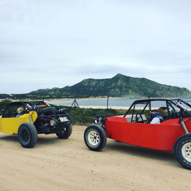Buggiereres en la playa