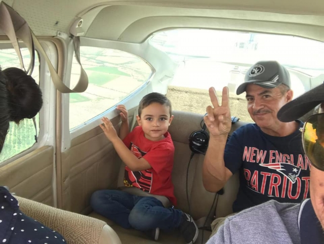 Vuelo en avioneta desde Aldama, Chihuahua