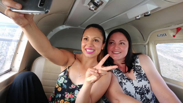 Vuelo en avioneta desde Aldama