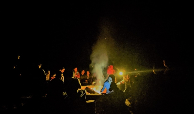 Noche de fogata