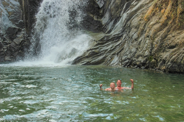 Refréscate en la cascada de Vallarta