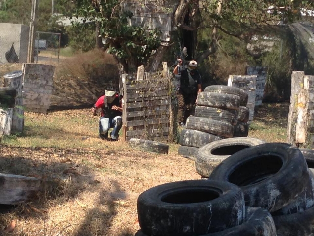 Campo de tiro de Paintball