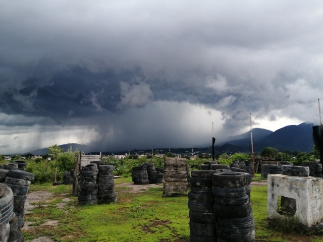 Campo de paintball al aire libre