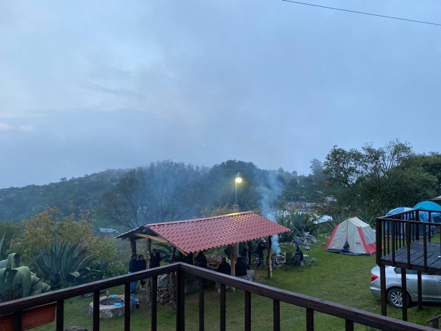 Vista hacia el parque