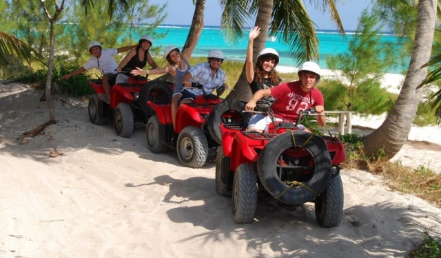 Quads en el caribe mexicano