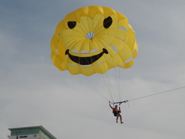 Actividad de aire en Mazatlán parascending
