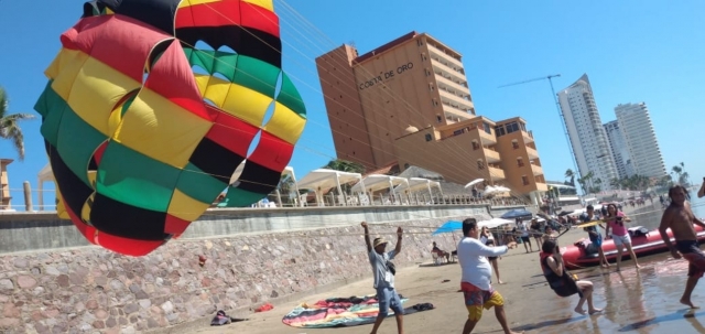 Ascenso de Parascending en Mazatlán