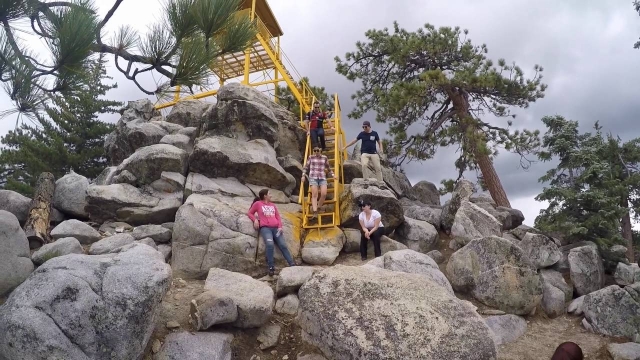 Monta a los puntos más alto del parque