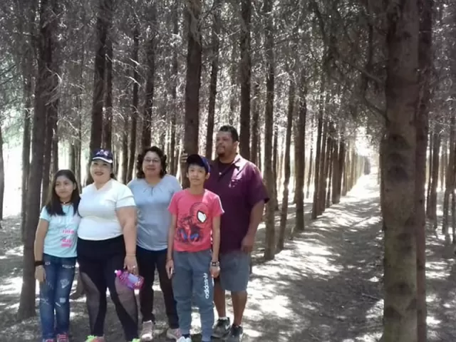Entrada parque de diversiones en Tetela del Volcán