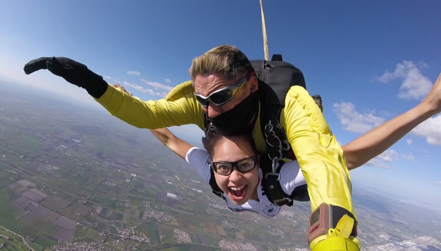 Lánzate en paracaídas en Celaya