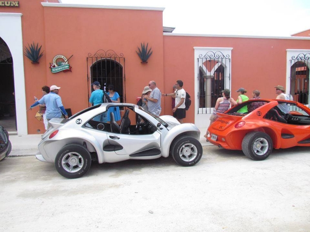 Visitando las tiendas de la isla