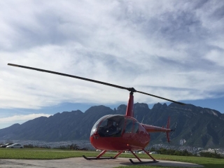 Paseo en Helicóptero ruta Santiago por Monterrey