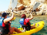Kayak en club de playa de San Carlos todo el día