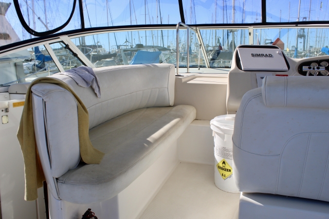 Interior del yate