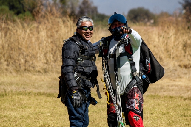 skydiving
