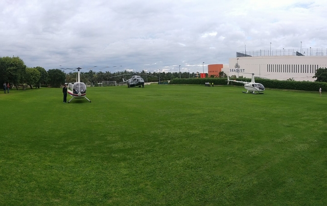Listos para el vuelo panorámico