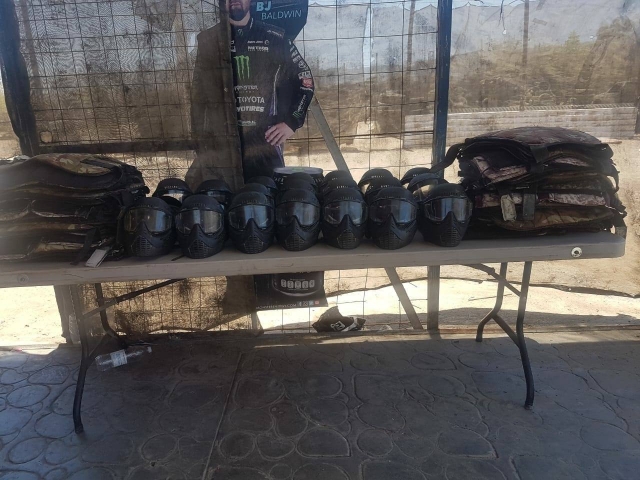 Equipo de paintball