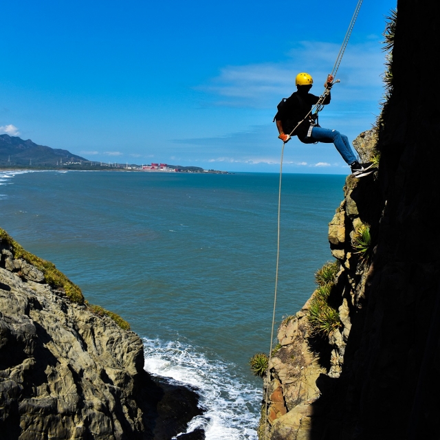 Disfrutando del rappel