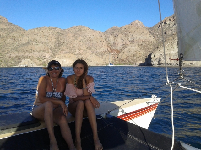 Catamarán en familia