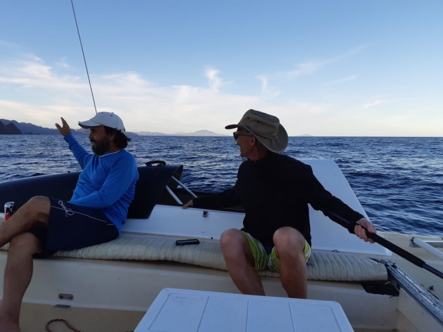 Paseando en barco