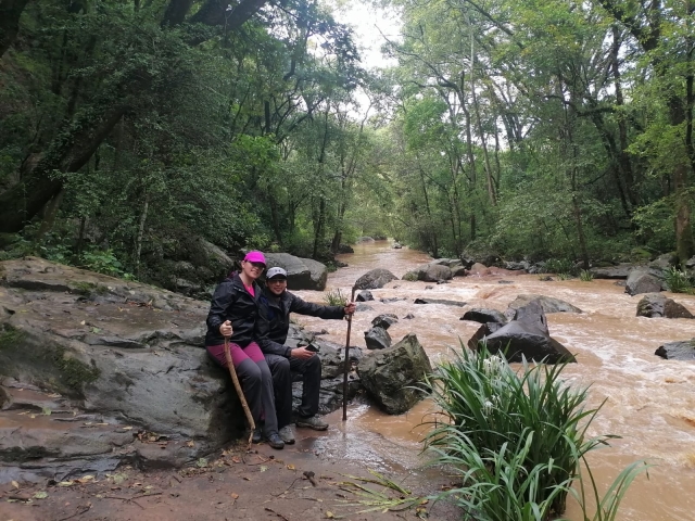 Senderismo a la cascada