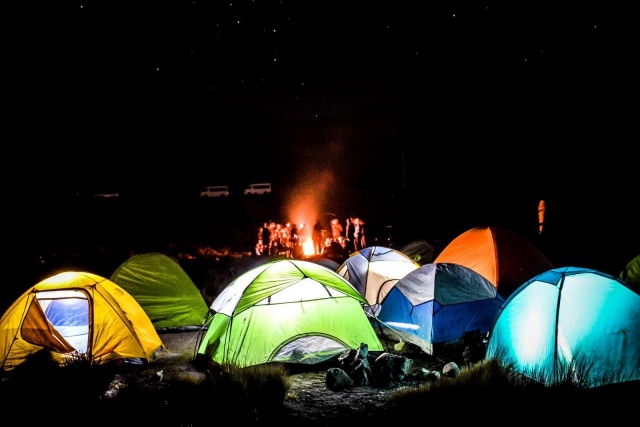 zona de campamento