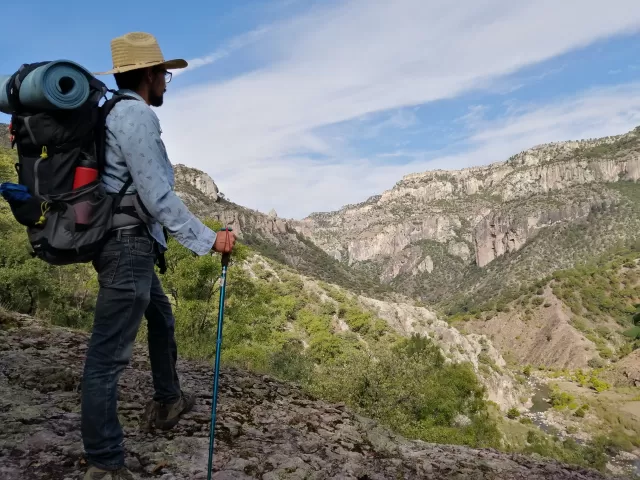 Senderismo guiada por Barranca de Tararecua 3 días