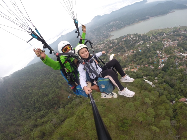 Experiencia en parapente tándem