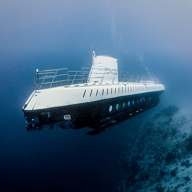 Viaja en submarino