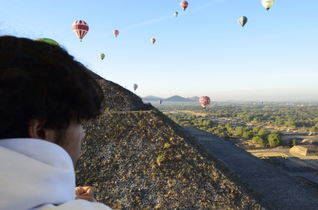 Admirando el paisaje