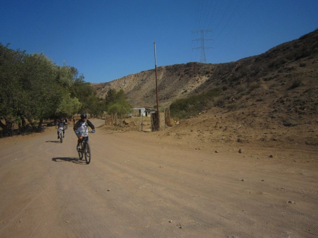 Recorrido en bicicleta