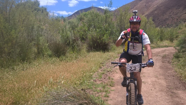 Paseo en bicicleta de montaña