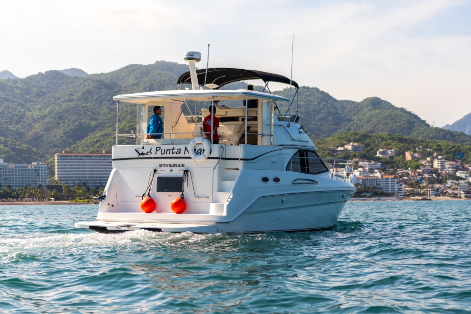Recorre toda la costa de Bahía de banderas