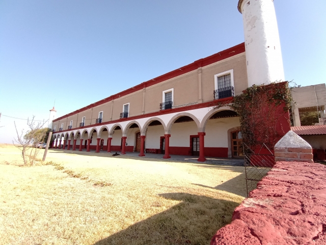 Llegando a la hacienda